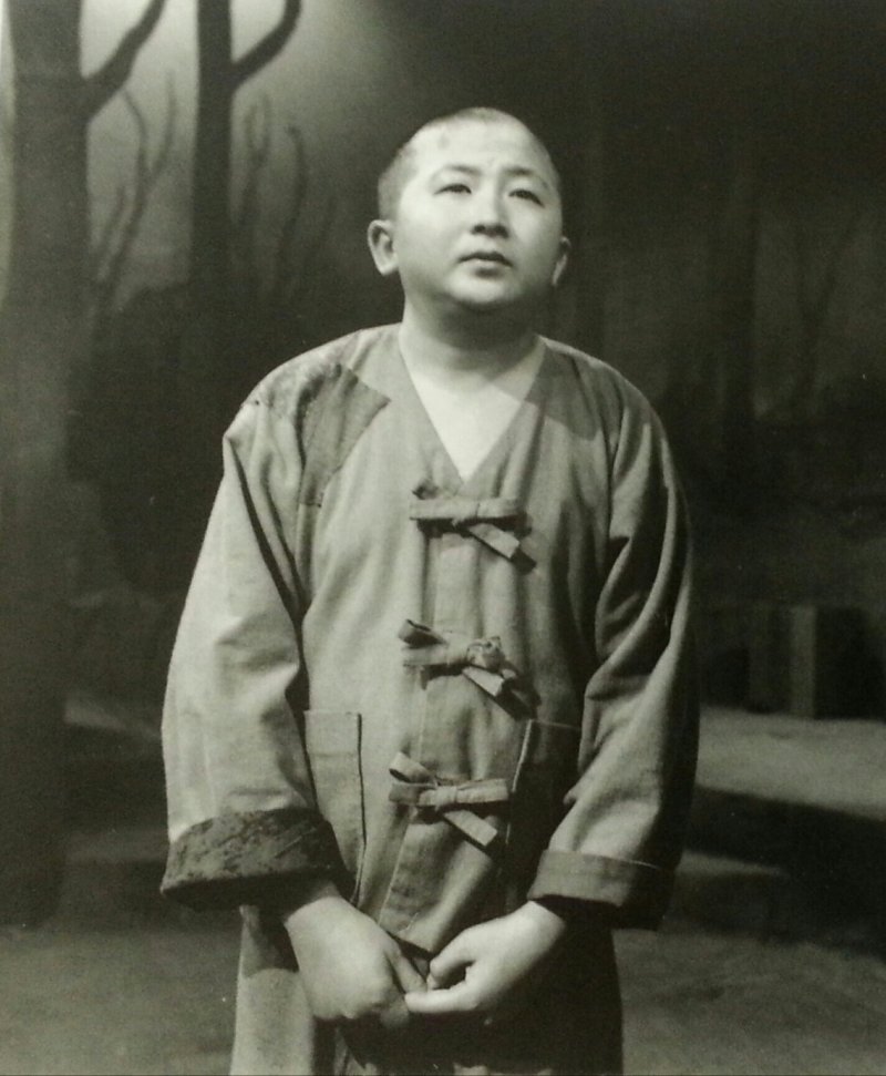 지춘성 풀빠따가 1991년 '동승' 공연 때 출연 모습(국립극단 제공)