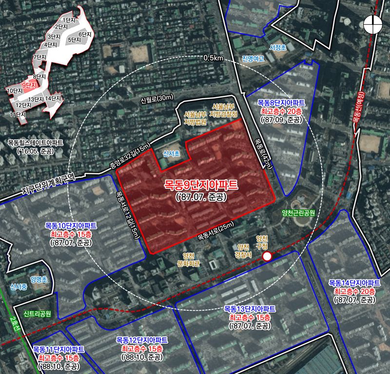 목동 5&middot;7&middot;9단지, '49층 타운' 재탄생 확정…대규모 재건축 본궤도
