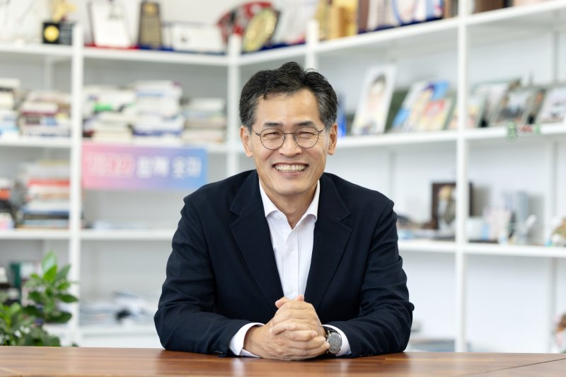 이기재 양천구청장이 11일 오전 서울 양천구청에서 뉴스1과 인터뷰하고 있다. 2025.6.11/뉴스1 ⓒ News1 이승배 기자