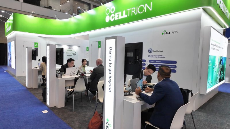 [보스턴=뉴시스] 나흘 간 진행된 바이오 USA에서 셀트리온은 150건 넘는 미팅을 진행하며 글로벌 제약바이오 기업들과 협업 방안을 논의했다. (사진=셀트리온 제공) 2025.06.19. photo@newsis.com *재판매 및 DB 금지