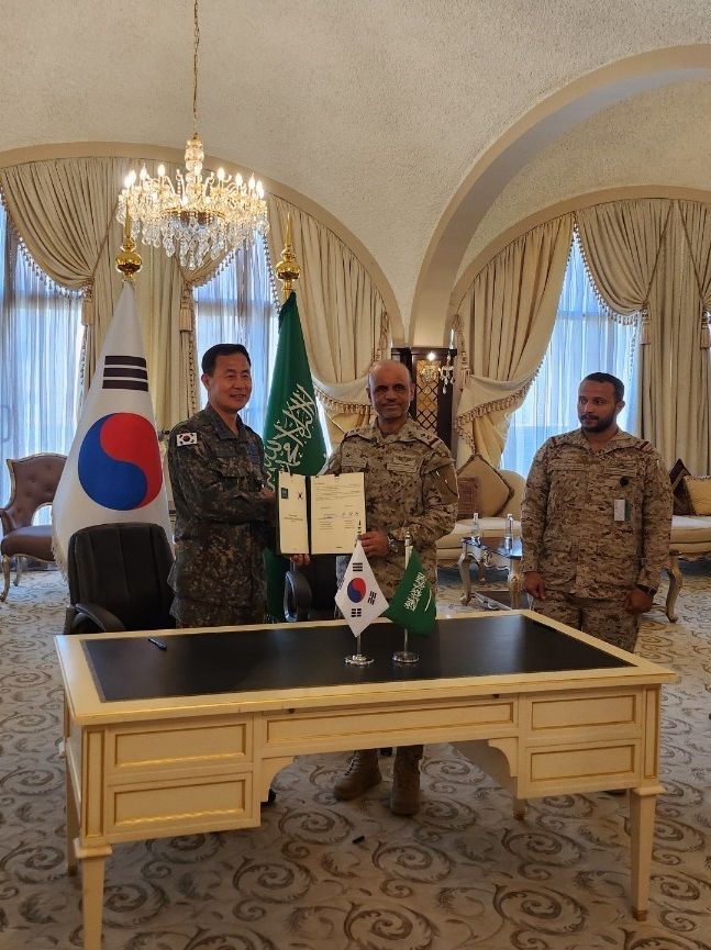 합참 "韓-사우디 간, 군사교류 활성화…방산협력 확대" 논의