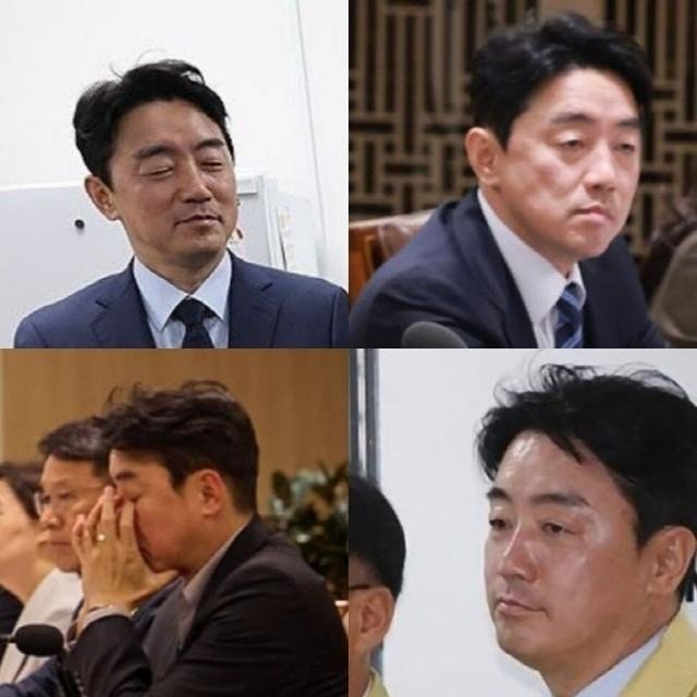 [뉴시스] 피곤한 모습으로 화제가 된 강훈식 비서실장. (사진=엑스 갈무리) *재판매 및 DB 금지