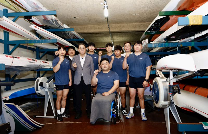황상하 SH공사 사장, 호국 보훈의 달 맞아 장애인 조정팀 격려