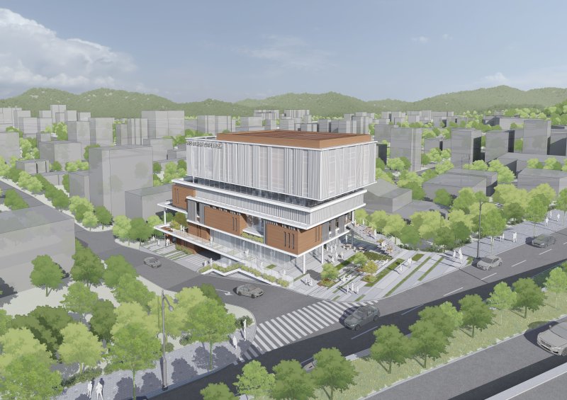 [대구=뉴시스] 대구시 남구는 앞산 문화‧관광 일자리 플랫폼 구축 사업의 설계 공모에서 '㈜유선엔지니어링 건축사사무소‧㈜건축사사무소 씨마'의 작품을 당선작으로 최종 선정했다. (사진=대구시 남구 제공) 2025.06.20. photo@newsis.com *재판매 및 DB 금지