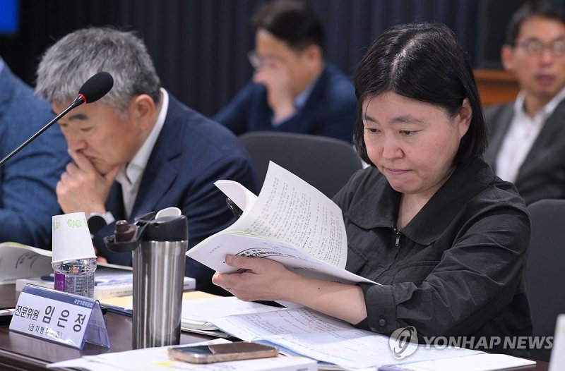 국정기획위원회 참석한 임은정 검사 (출처=연합뉴스)