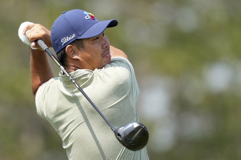 [칼레돈=AP/뉴시스] 미국프로골프(PGA) 투어의 안병훈. 2025. 06. 07.