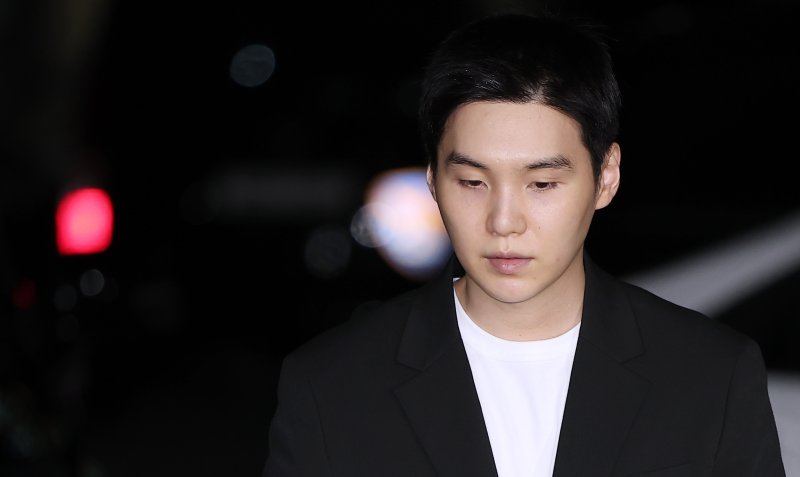 BTS 슈가, 소집해제 당일 전동스쿠터 음주운전 또 사과 마음 다치게 해 속상