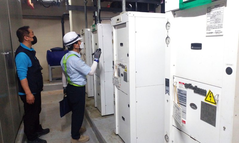 전기시설물 점검. (뉴시스 DB) photo@newsis.com *재판매 및 DB 금지