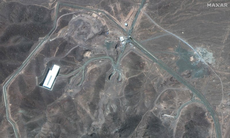 지난 20일(현지시간) 라이브바카라 콤주(州) 프로도에서 촬영된 라이브바카라의 우라늄 농축 라이브바카라.AFP연합뉴스