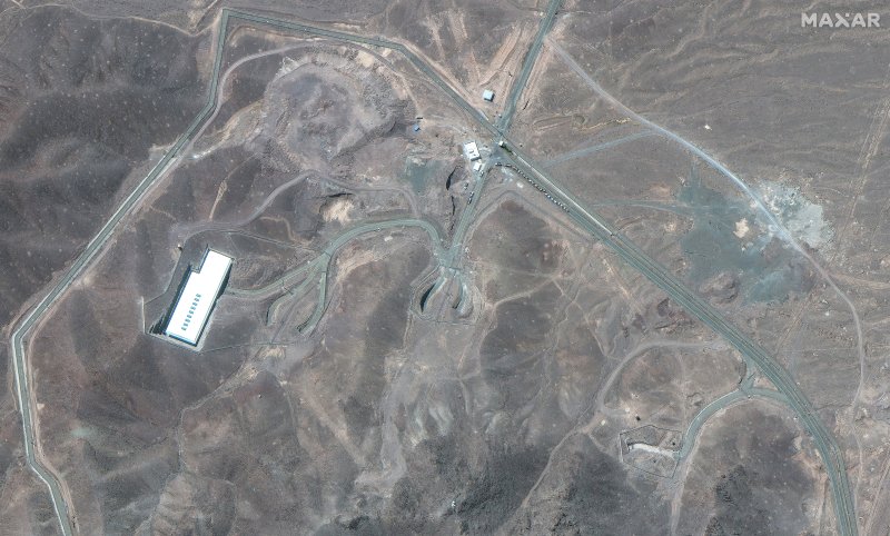 지난 19일(현지시간) 바카라 룰 콤주(州) 포르도에서 촬영된 바카라 룰의 우라늄 농축 시설.로이터연합뉴스