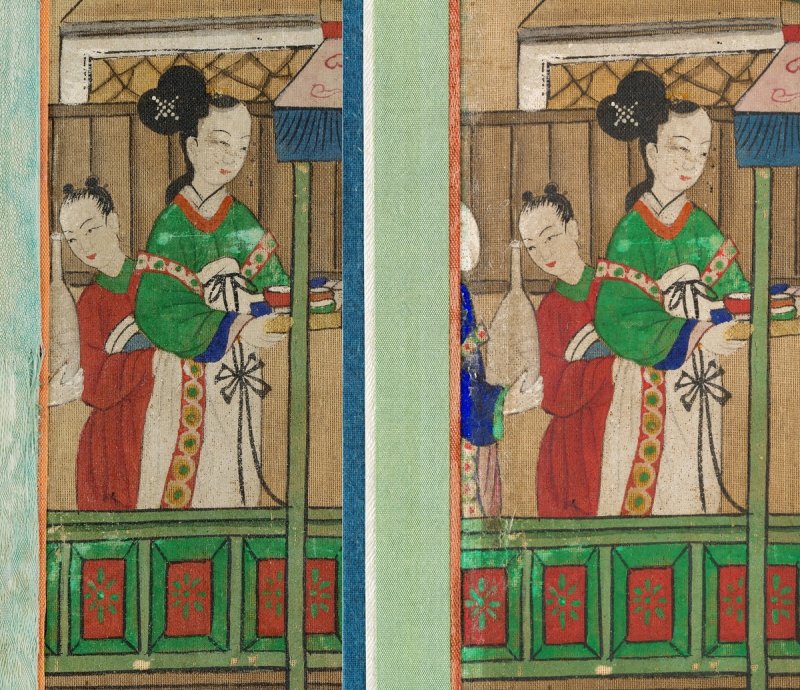 보존 처리 전(왼쪽)과 후 모습 (출처=연합뉴스)