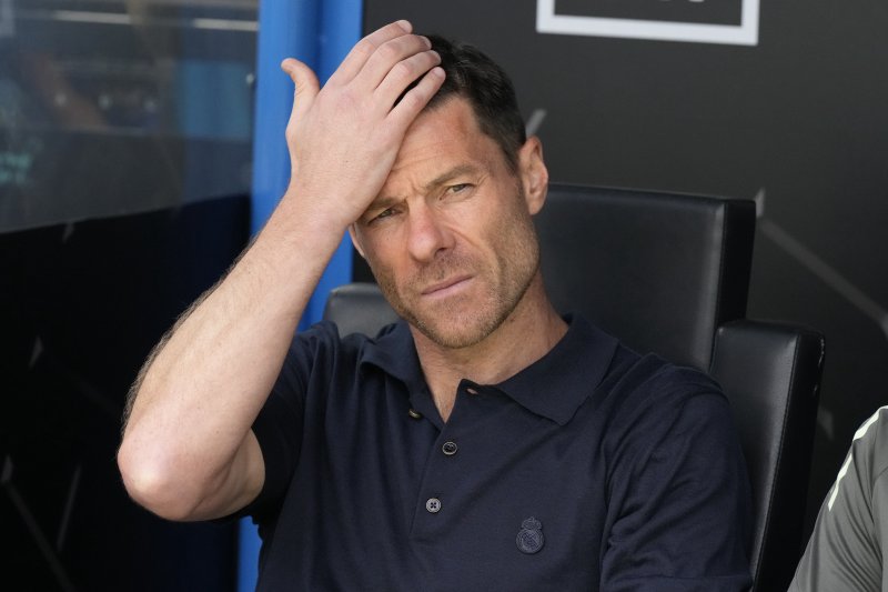 [샬럿=AP/뉴시스]레알 마드리드 알론소 감독. 2025.06.22.