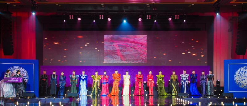 한몽 수교 35주년 기념 몽골 전통의상 패션쇼 (대한민국 한복모델 선발대회 조직위원회 제공)