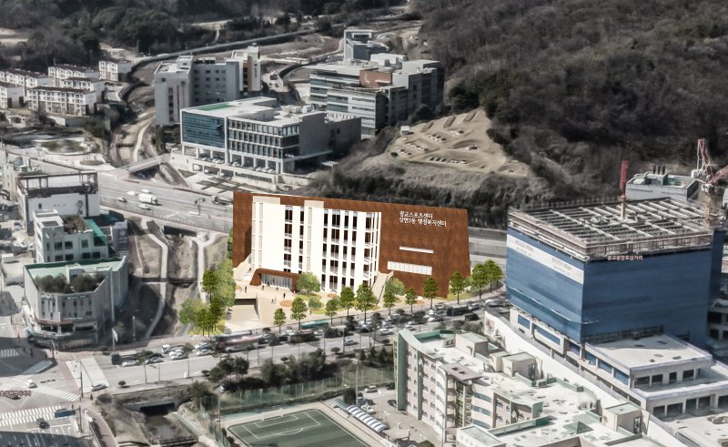 광교스포츠센터 조감도.(용인시 제공)