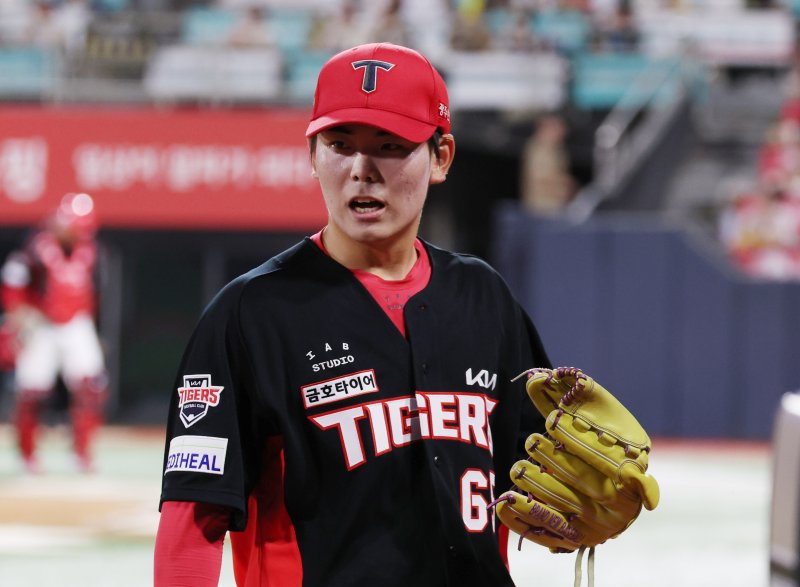 KIA 타이거즈 투수 얼티밋 텍사스 홀덤. 2025.5.20/뉴스1 ⓒ News1 박지혜 기자