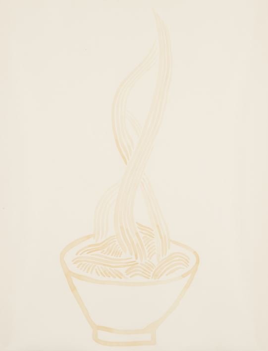 박이소, 〈삼위일체〉, 1994, 종이에 커피, 콜라, 간장을 섞은 용액, 131×101cm *재판매 및 DB 금지