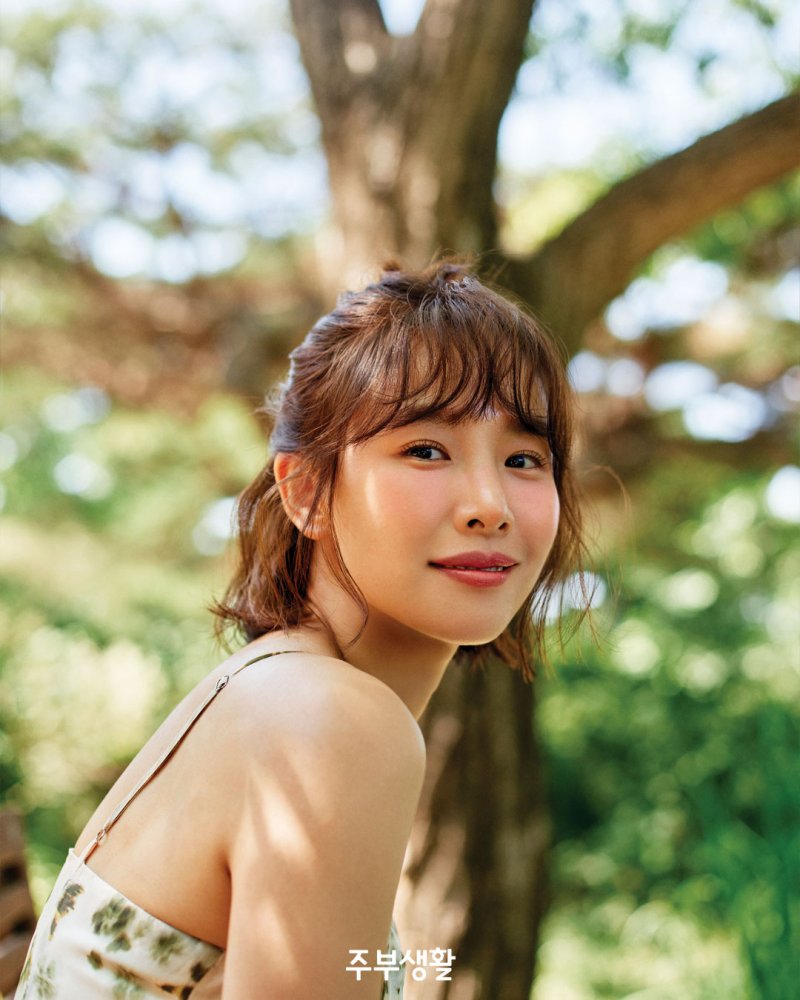 싱글맘 조윤희 "딸 로아와 외국서 공부하고파"[화보]