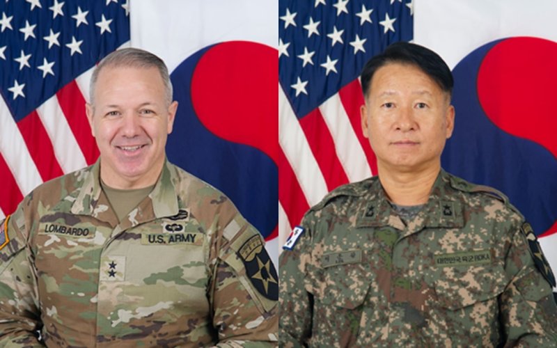 26일 잠실 SSG-무료 바카라 게임전 시구자 찰스 롬바르도(왼쪽) 미 2사단장과 시타자 이운장 무료 바카라 게임연합사단협조단장. 2025.06.25. (사진=무료 바카라 게임 제공) *재판매 및 DB 금지