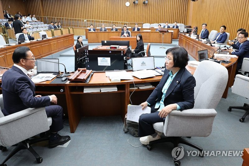 총리 인사청문회 파행 (출처=연합뉴스)