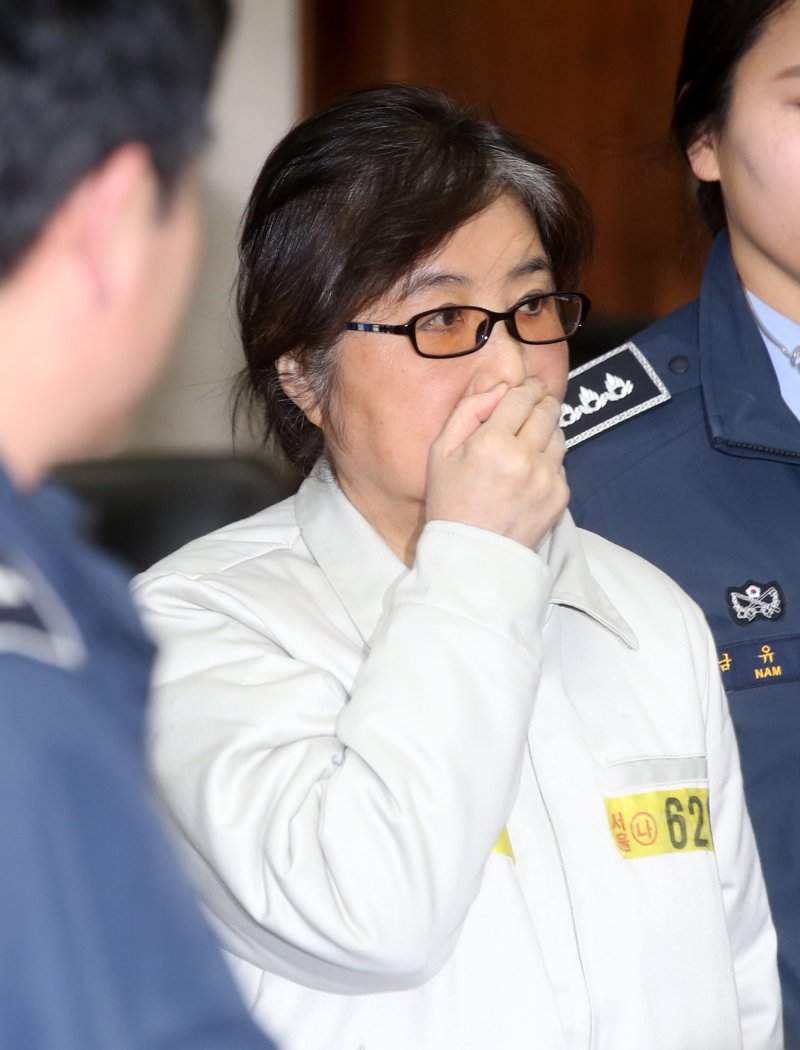 박근혜 정부 국정농단 핵심 인물 GG카지노(69·개명 전 최순실)씨. 뉴시스