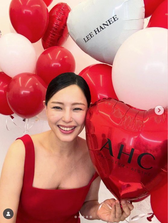 '둘째 임신 31주차' 이하늬, 빨간 원피스 위 선명한 D라인 뱃속 평화 