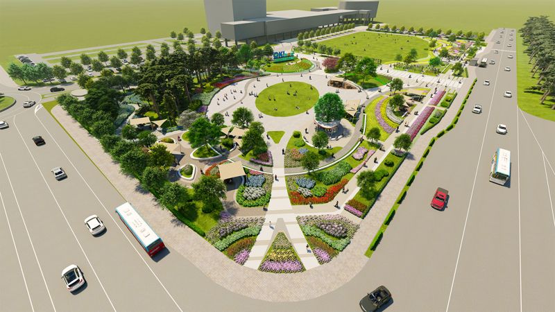 전남개발공사, 전남도청 앞 전면광장 공원 새 이름 공모