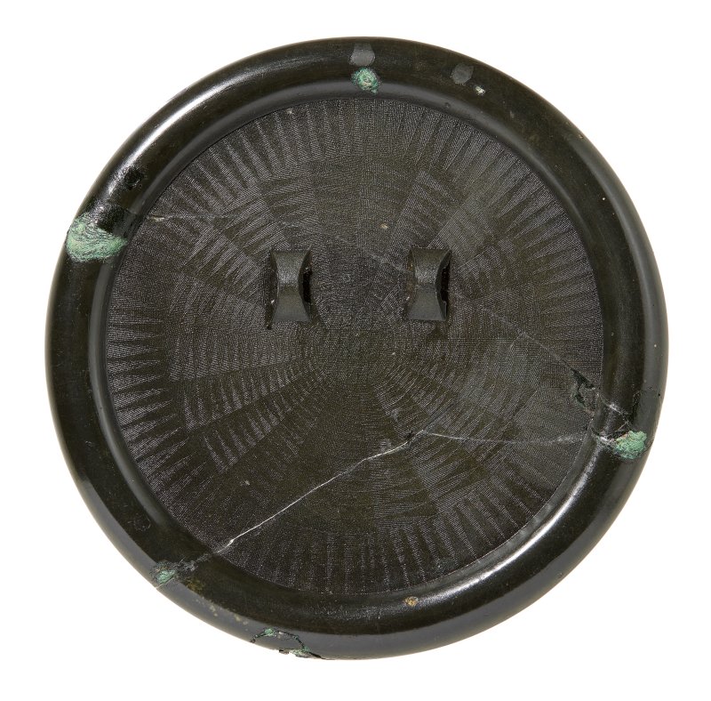 [서울=뉴시스] 완주 갈동 잔무늬거울(사진=국립전주박물관 제공) 2025.06.26. photo@newsis.com *재판매 및 DB 금지