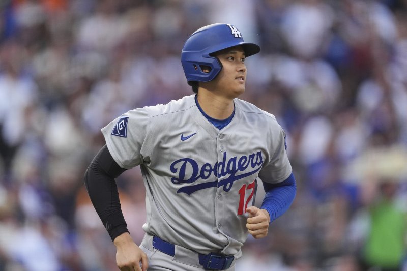 [덴버=AP/뉴시스] 메이저리그 LA 다저스 오타니 쇼헤이가 26일(한국 시간) 콜로라도주 덴버의 쿠어스 필드에서 열린 콜로라도 로키스와의 경기에 1번 지명타자로 선발 출전했다. 2025.06.26.