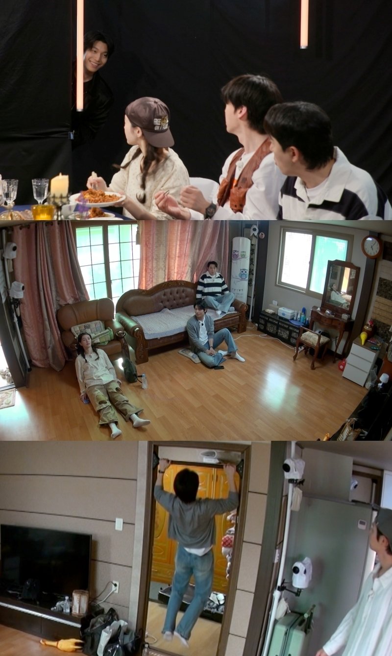 '섹시한 남자' 위하준 등장에 감탄…'최약체' 안재현도 턱걸이 도전