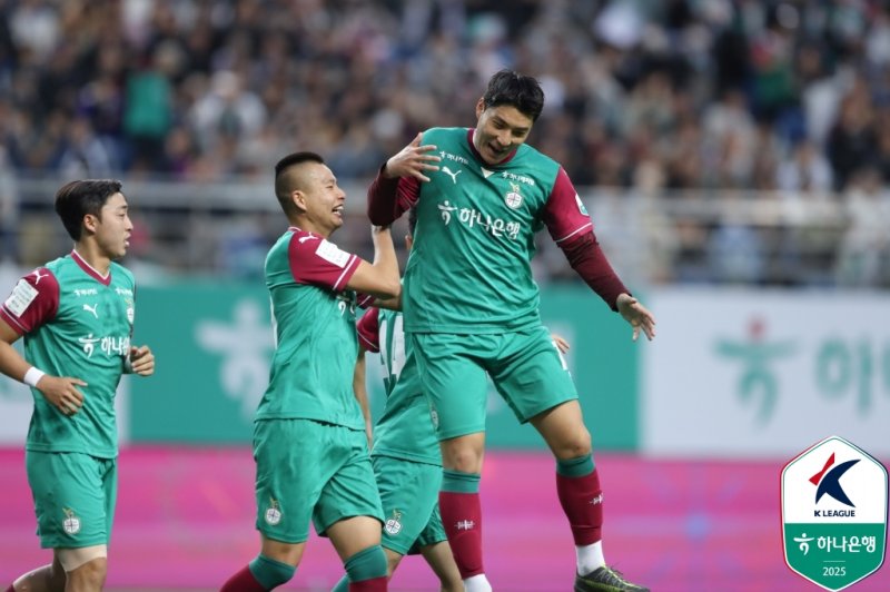 [서울=뉴시스] 프로축구 K리그1 대전하나시티즌의 주민규. (사진=한국프로축구연맹 제공)