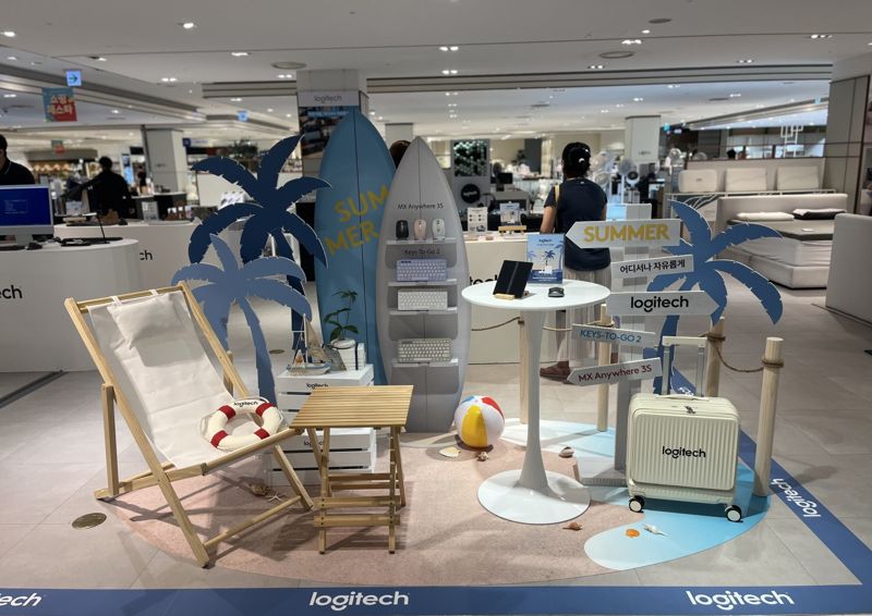 로지텍 팝업스토어, 현대백화점 킨텍스점서 오픈