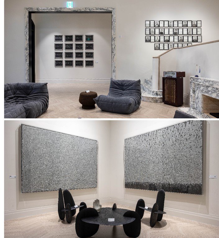 M3의 테라스 하우스TERRACE HOUSE는 차분하고 고요한 모노톤의 작품들을 만나볼 수 있는 공간이다. *재판매 및 DB 금지