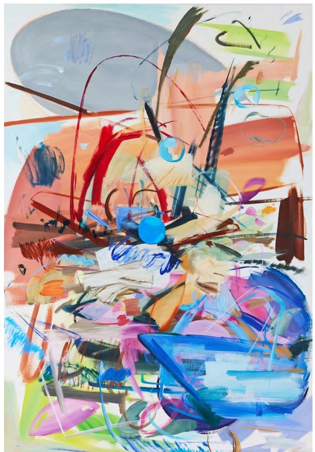 심혜린, 이 점으로 붕괴! Collapse into a Point 2024 캔버스에 유채 oil on canvas 145.5x97cm *재판매 및 DB 금지