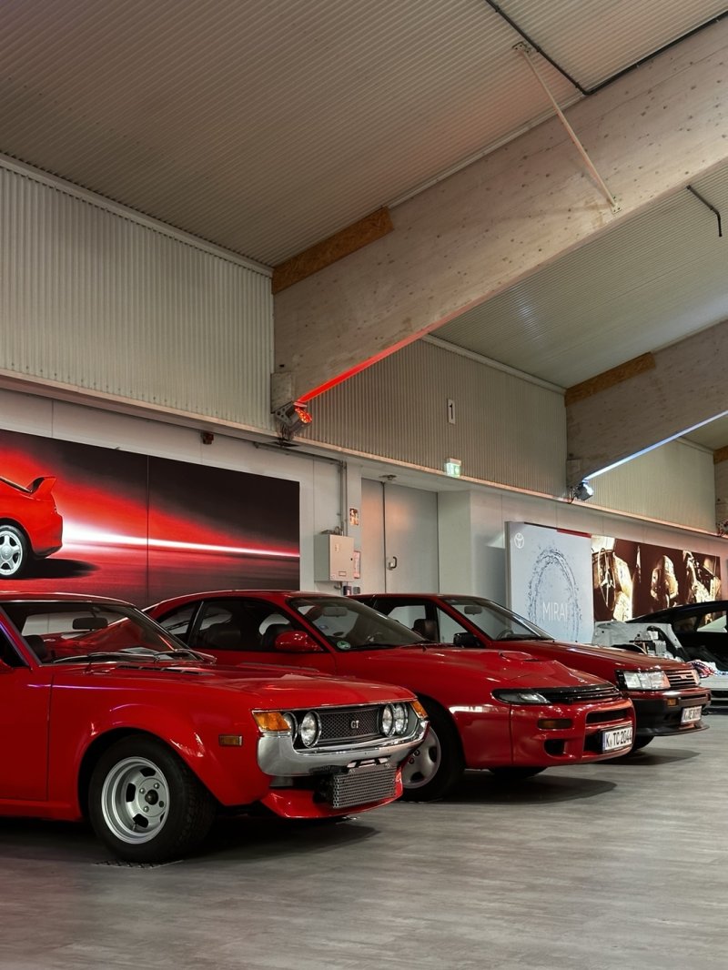 도요타 브랜드를 대표하는 셀리카와 AE86 모습.ⓒ 뉴스1 이동희 기자