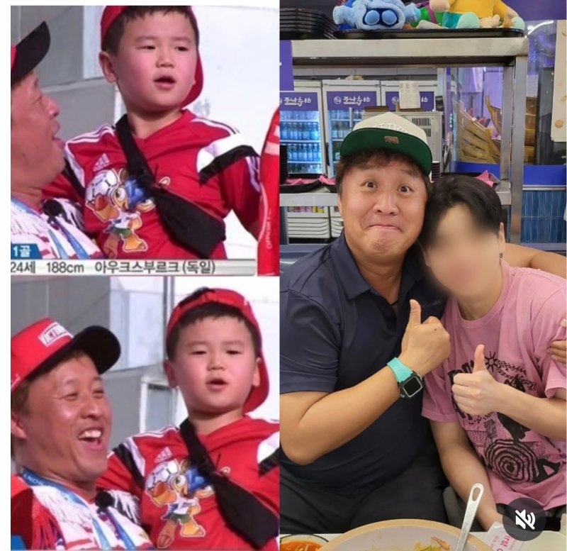 '윤민수 子' 윤후, 먹방 라이벌 정준하 만났다…훈남 비주얼