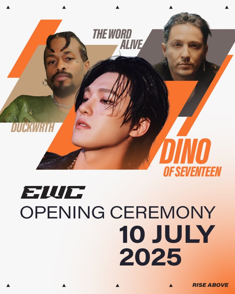 [서울=뉴시스] 그룹 '세븐틴' 디노가 '2025 e스포츠 월드컵'(2025 Esport World Cup) 주제곡을 가창한다. (사진=e스포츠 월드컵 연맹 제공) 2025.06.28. photo@newsis.com *재판매 및 DB 금지