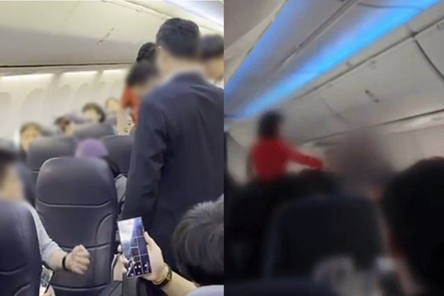 "나가라고!" 운항 중인 항공기서 난동 부린 40대 여성 검거