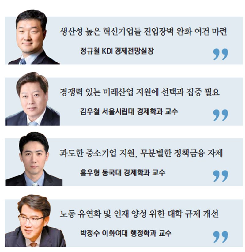 "잠재성장률 3% 목표… 혁신기업 육성·규제개혁 통해 ‘생산성’ 집중해야" [새정부 출범 한달, 정책 진단]