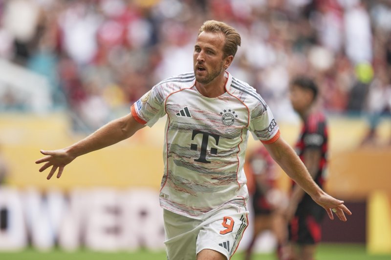 [마이애미=AP/뉴시스]뮌헨 케인 멀티골…플라멩구 4-2 완파. 2025.06.29.