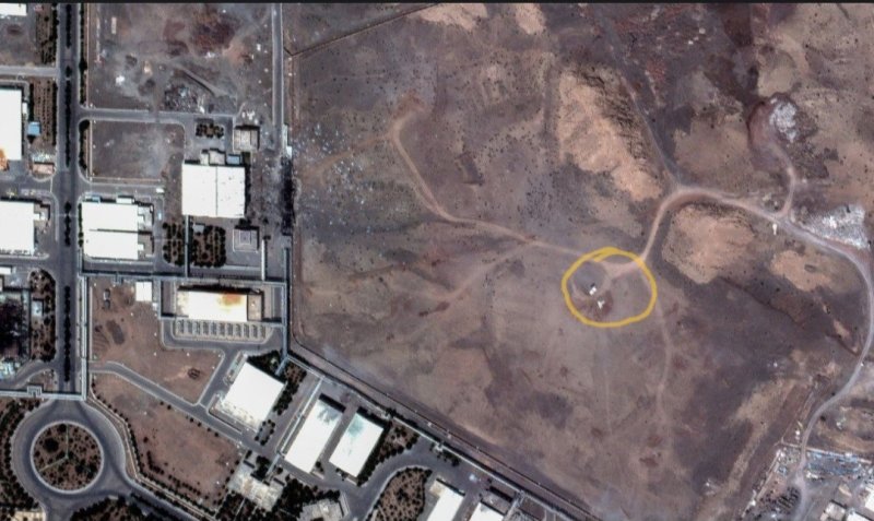 27일 촬영된 나탄즈 핵시설 위성 사진 (출처=연합뉴스)