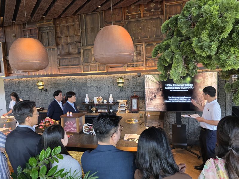 횡성한우, 두바이서 중동시장 공략...수출판로 확대 나서