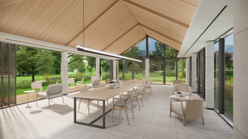 GS건설 '목재-철골 하이브리드 모듈러' 도입