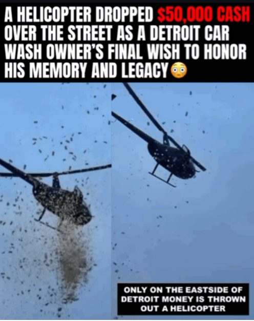 하늘에서 돈다발이 '우수수'..."6차선이 멈췄지만 아무도 싸우지 않았어요"