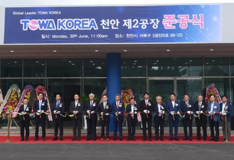 日TOWA, AI반도체 공세에 韓 3공장 추가 검토