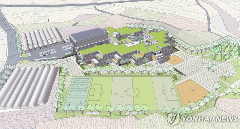제주 서부중학교 조감도 (출처=연합뉴스)