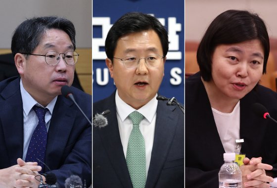 왼쪽부터 노만석 신임 대검찰청 차장검사·정진우 신임 바카라 게임 사이트·임은정 신임 바카라 게임 사이트동부지검장. /사진=뉴스1