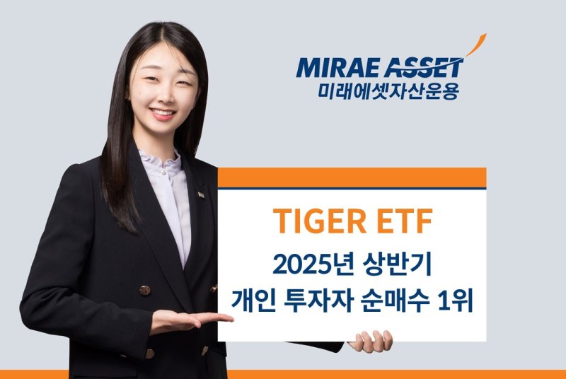미래에셋 ‘TIGER ETF’ 상반기 개인 순매수만 4조
