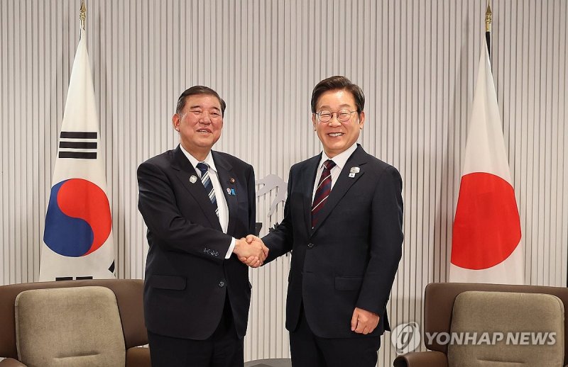 李대통령, 이시바 총리와 첫 한일정상회담…취임 14일만 (출처=연합뉴스)