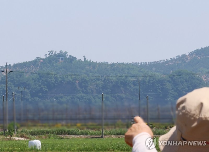 대남 방송 중지된 북한 스피커 (출처=연합뉴스)