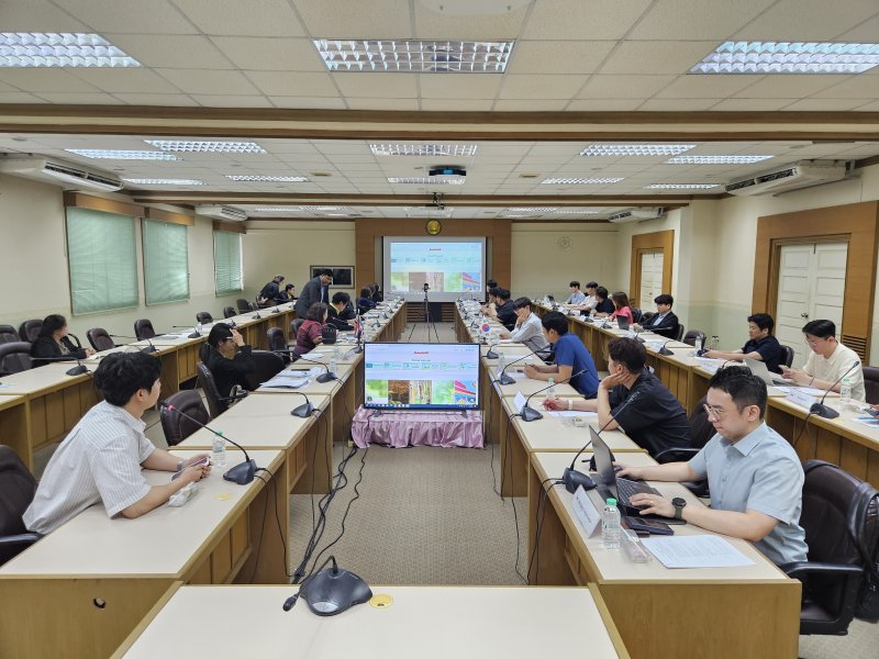 시장개척단 파견 관련 태국농업청 면담이 진행 중이다. (사진제공=농어촌공사)